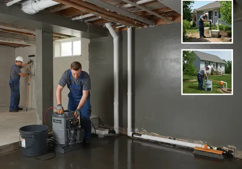 Basement Waterproofing and Flood Prevention process in West Modesto, CA